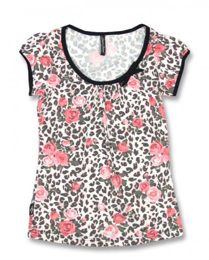 Liquor Brand FLORAL LEO Damen T-Shirts.